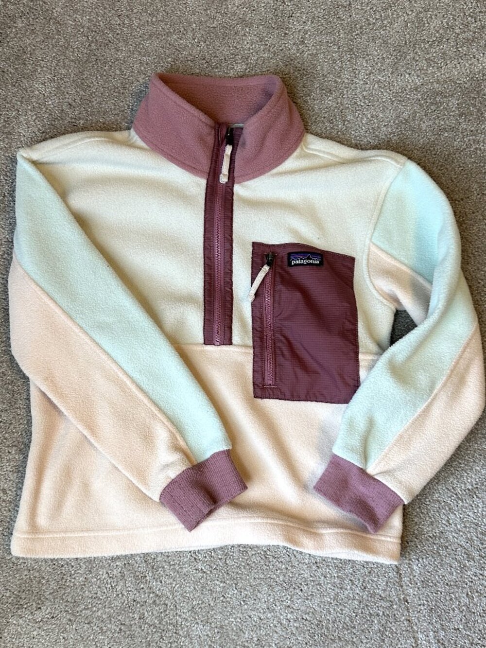 Girls Patagonia Fleece Pullover
